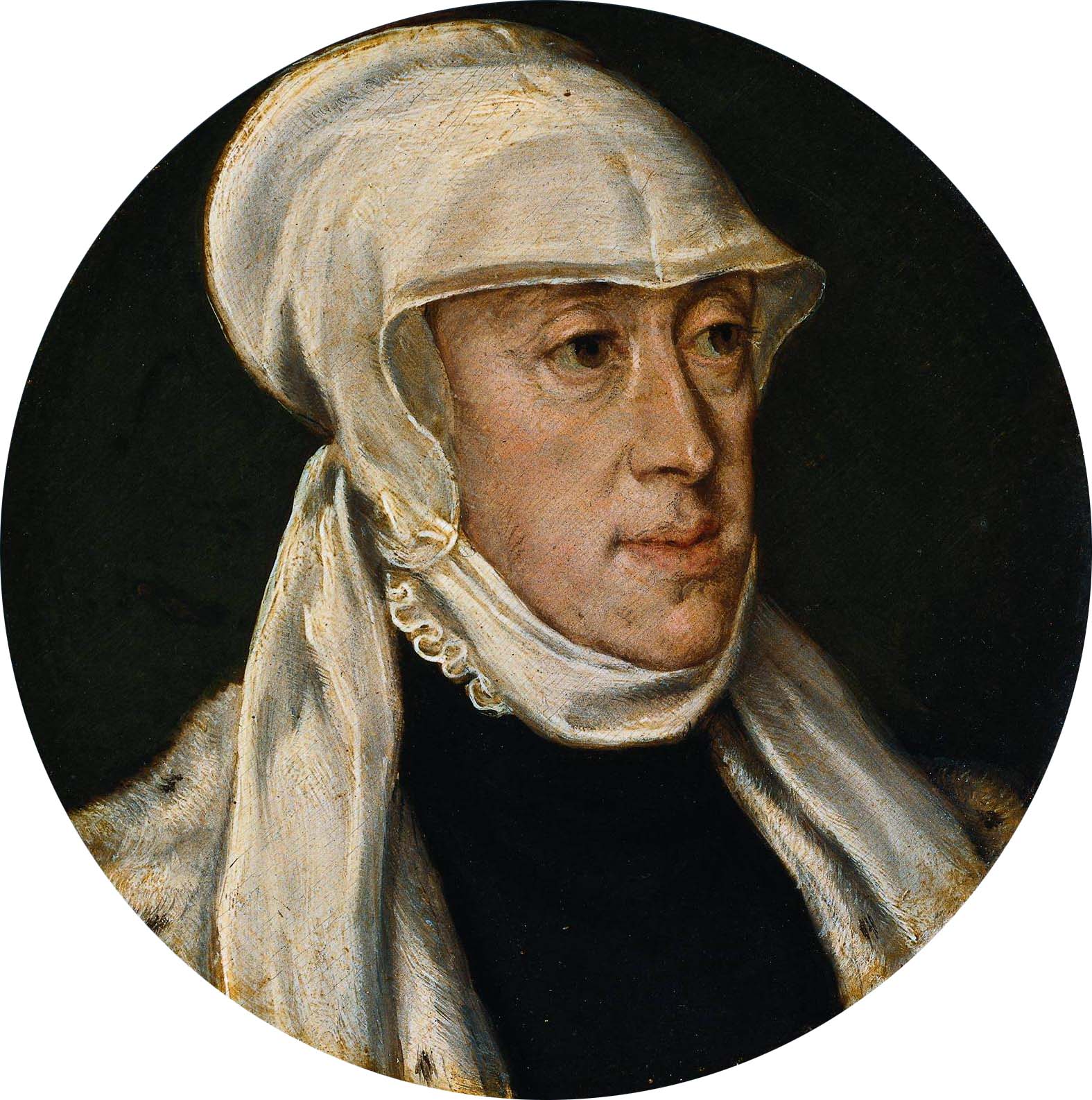 Anónimo, Retrato de María de Hungría, 1550-1560. Ámsterdam, Rijskmuseum