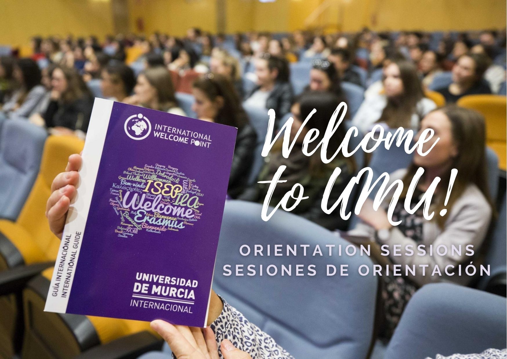 Sesiones de orientación para los nuevos estudiantes internacionales en la UMU del 13 al 20 de enero