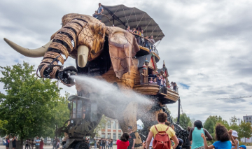 Obra mecánica del Grand éléphant de Nantes