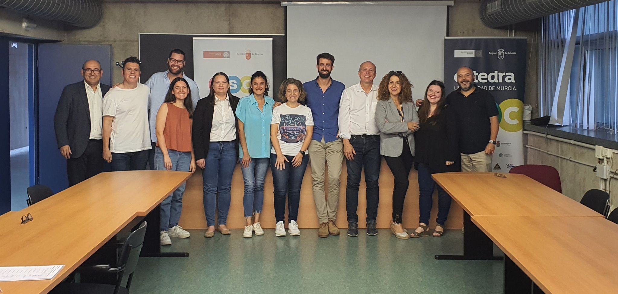 Alumnos de la décima edición del Máster en RSC de la Universidad de Murcia