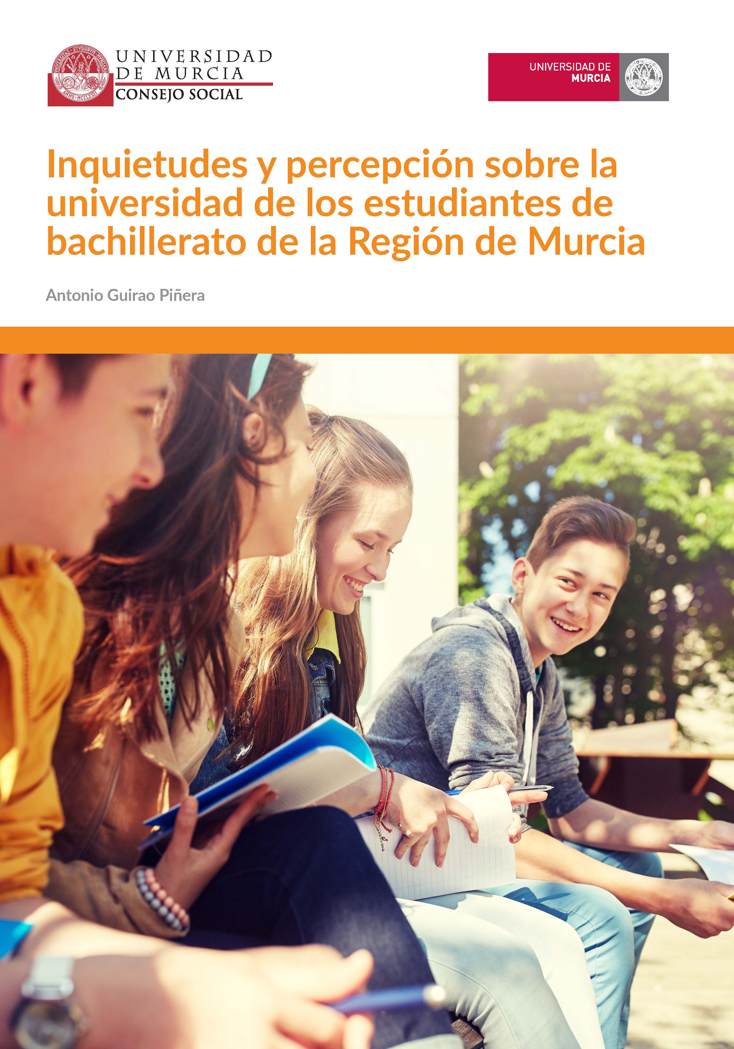 Portada del Barómetro a los estudiantes de bachillerato de la Región de Murcia
