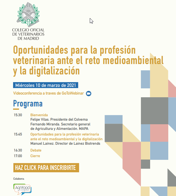 Oportunidades para la profesión veterinaria ante el reto medioambiental y la digitalización