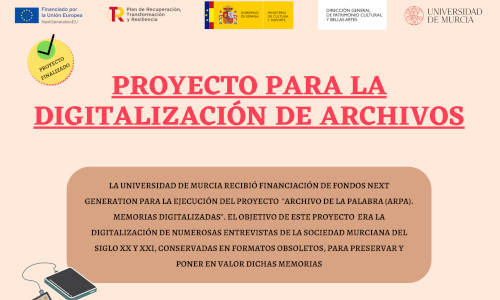 Proyecto ARPA “Archivo de la Palabra