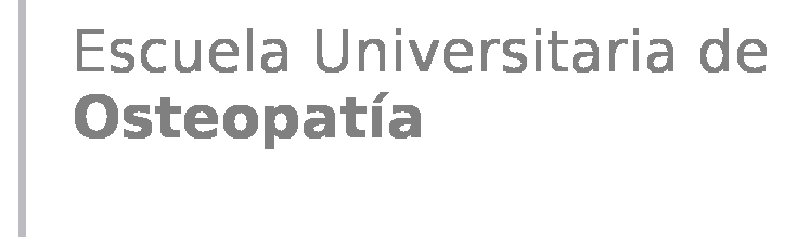 Escuela Universitaria de Osteopatía