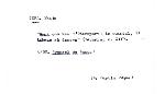 Ficha escaneada por la fundación Juan March con el texto para la entrada cera ( 30 de 58 ) 