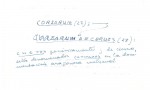 Ficha escaneada con el texto para la entrada coriorum