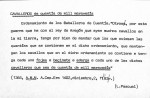 Ficha escaneada con el texto para la entrada cavalleros