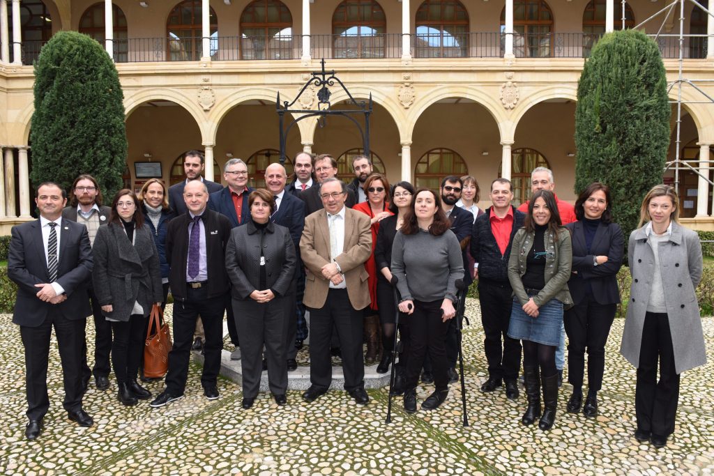 MobiAbility team. Kick-off meeting, January 17th, 2017, University of Murcia (Spain)