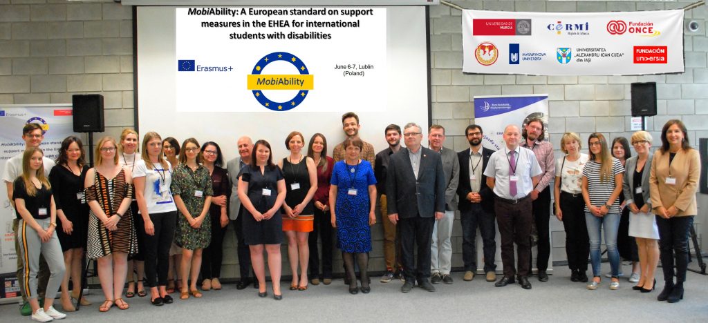 MobiAbility team and other participants in the final project meeting in Lublin
