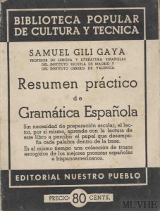 Resumen práctico de Gramática Española