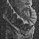 Busto de Cervantes.