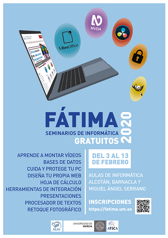 FÁTIMA. Seminarios de informática gratuitos 2020
